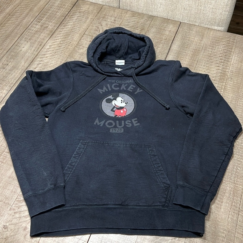 Disney Port & Company vintage Mickey Mouse hoodie  EUC Size Small